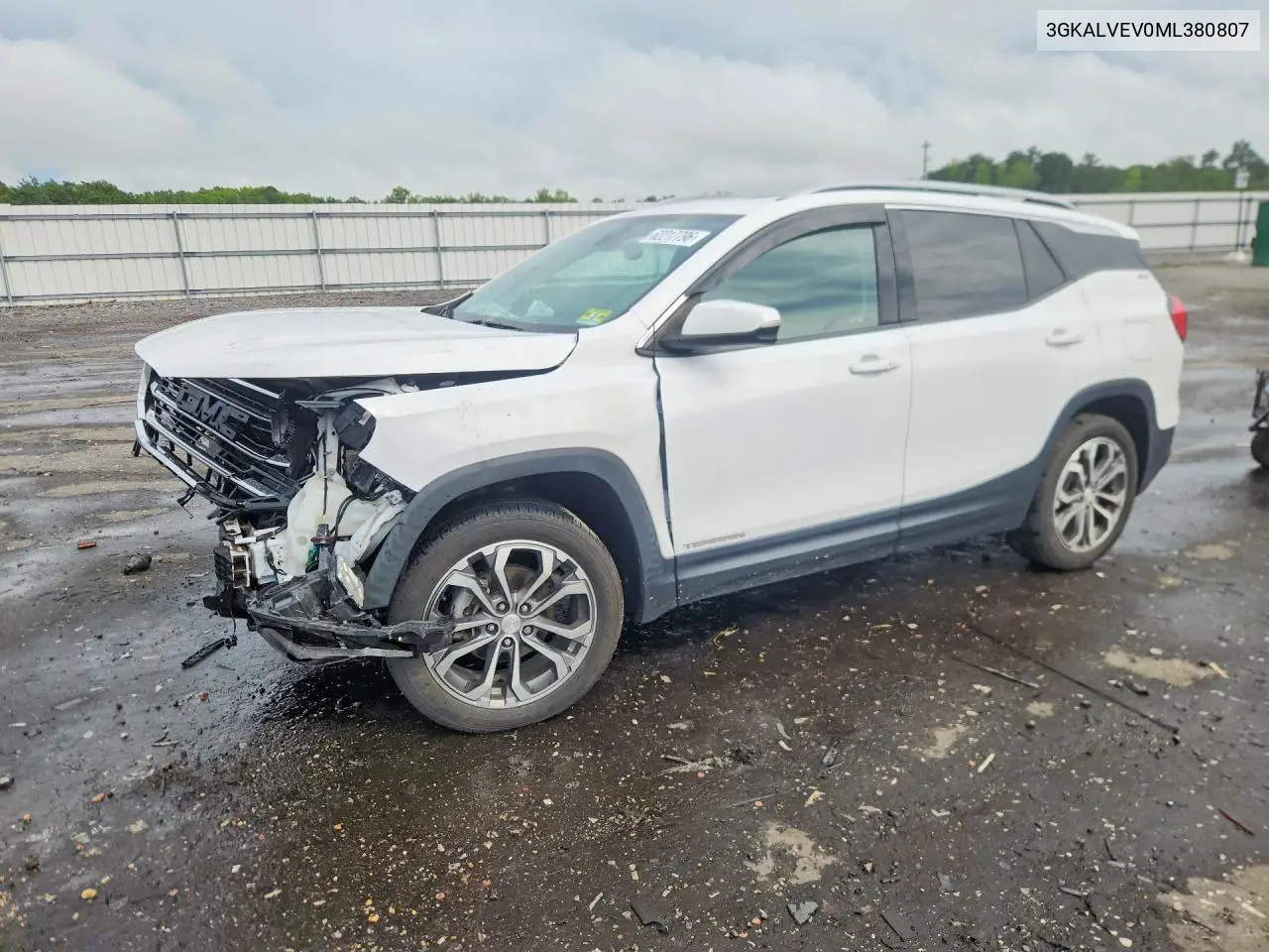 2021 GMC Terrainslt VIN: 3GKALVEV0ML380807 Lot: 62217796