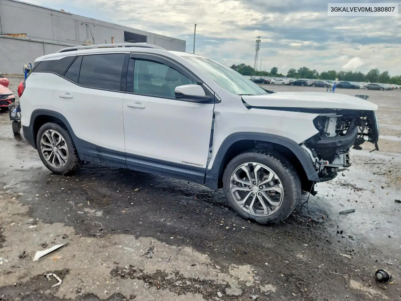 2021 GMC Terrainslt VIN: 3GKALVEV0ML380807 Lot: 62217796