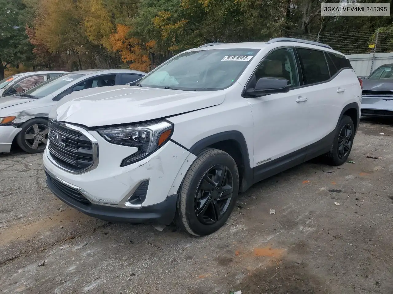 3GKALVEV4ML345395 2021 GMC Terrain Slt