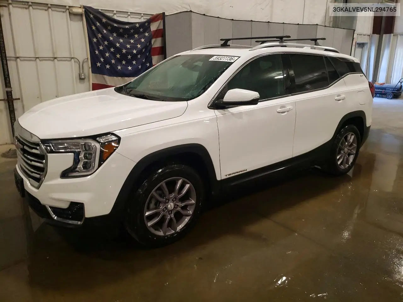 2022 GMC Terrain Slt VIN: 3GKALVEV5NL294765 Lot: 59327736