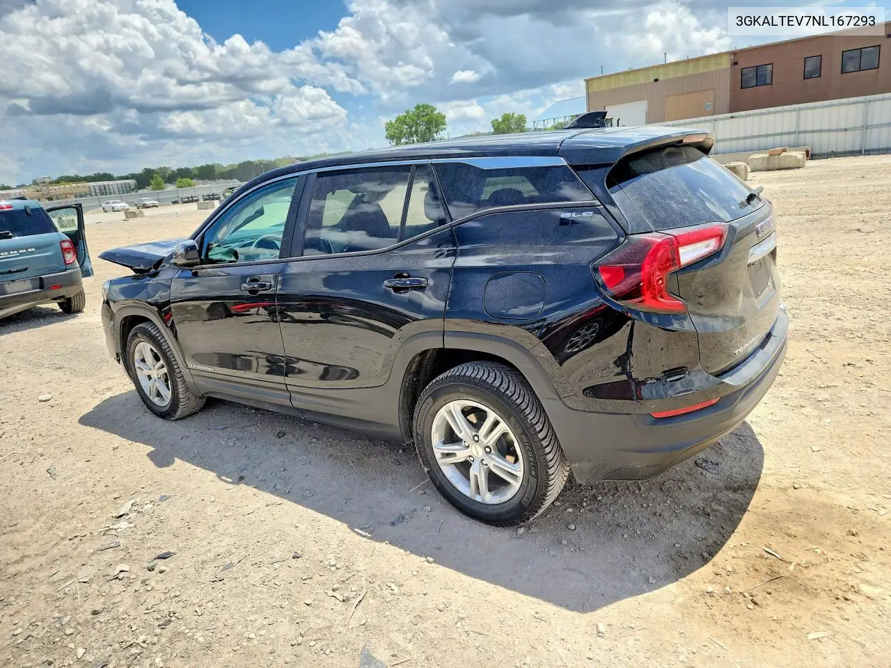 2022 GMC Terrain Sle VIN: 3GKALTEV7NL167293 Lot: 61749376