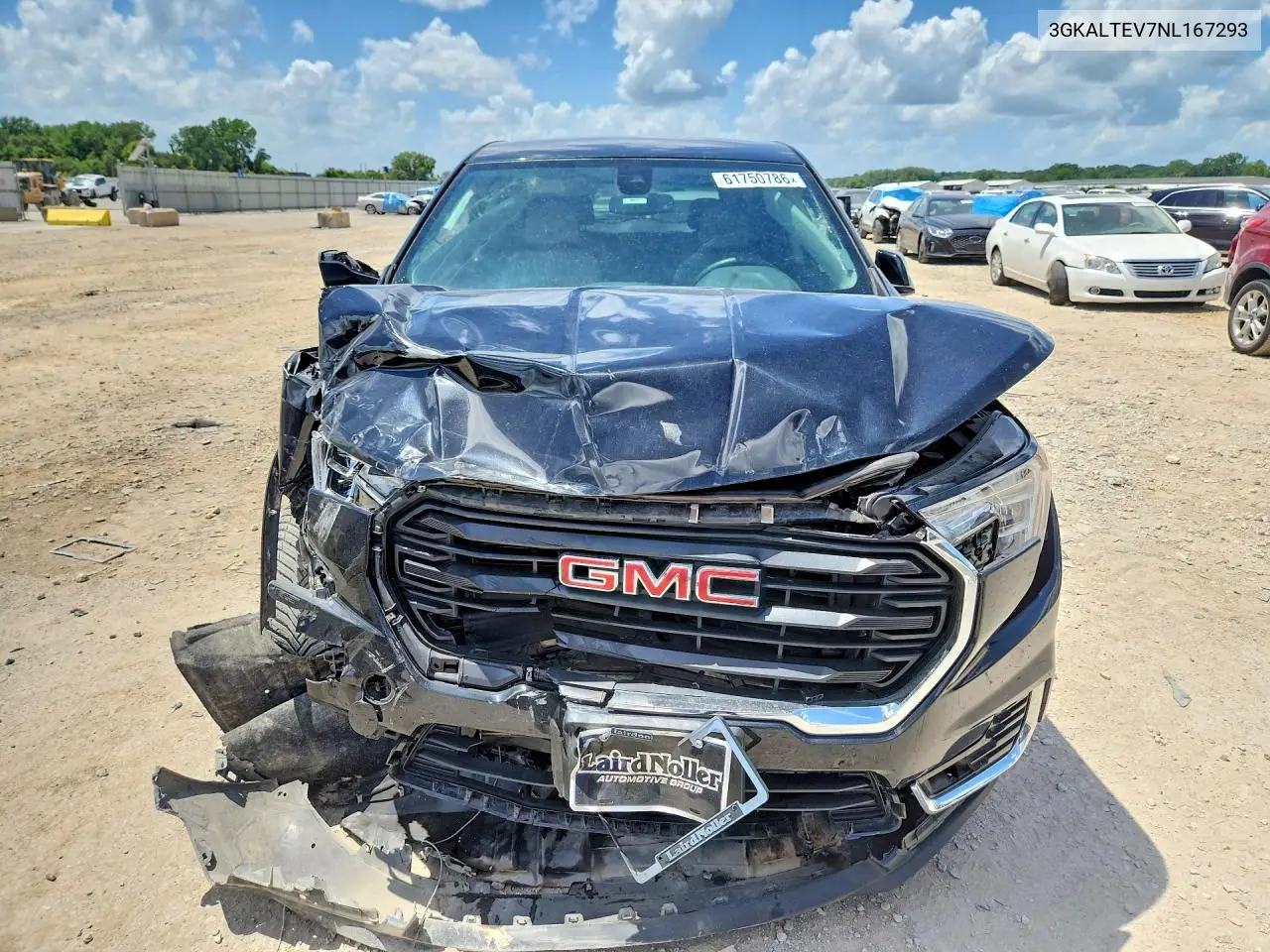 2022 GMC Terrain Sle VIN: 3GKALTEV7NL167293 Lot: 61749376