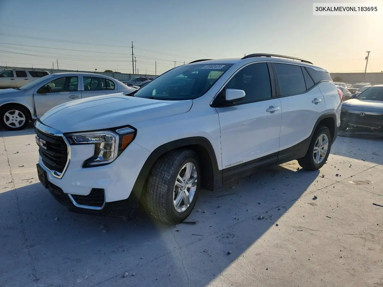2022 GMC Terrain Sle VIN: 3GKALMEV0NL183695 Lot: 61968406