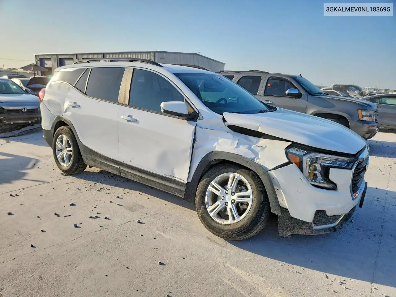 2022 GMC Terrain Sle VIN: 3GKALMEV0NL183695 Lot: 61968406