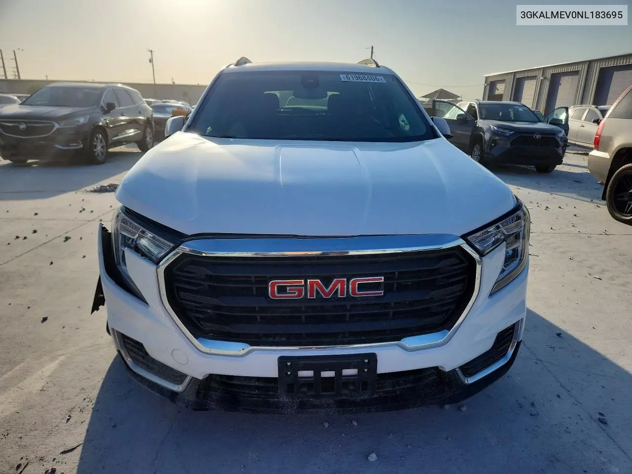 2022 GMC Terrain Sle VIN: 3GKALMEV0NL183695 Lot: 61968406