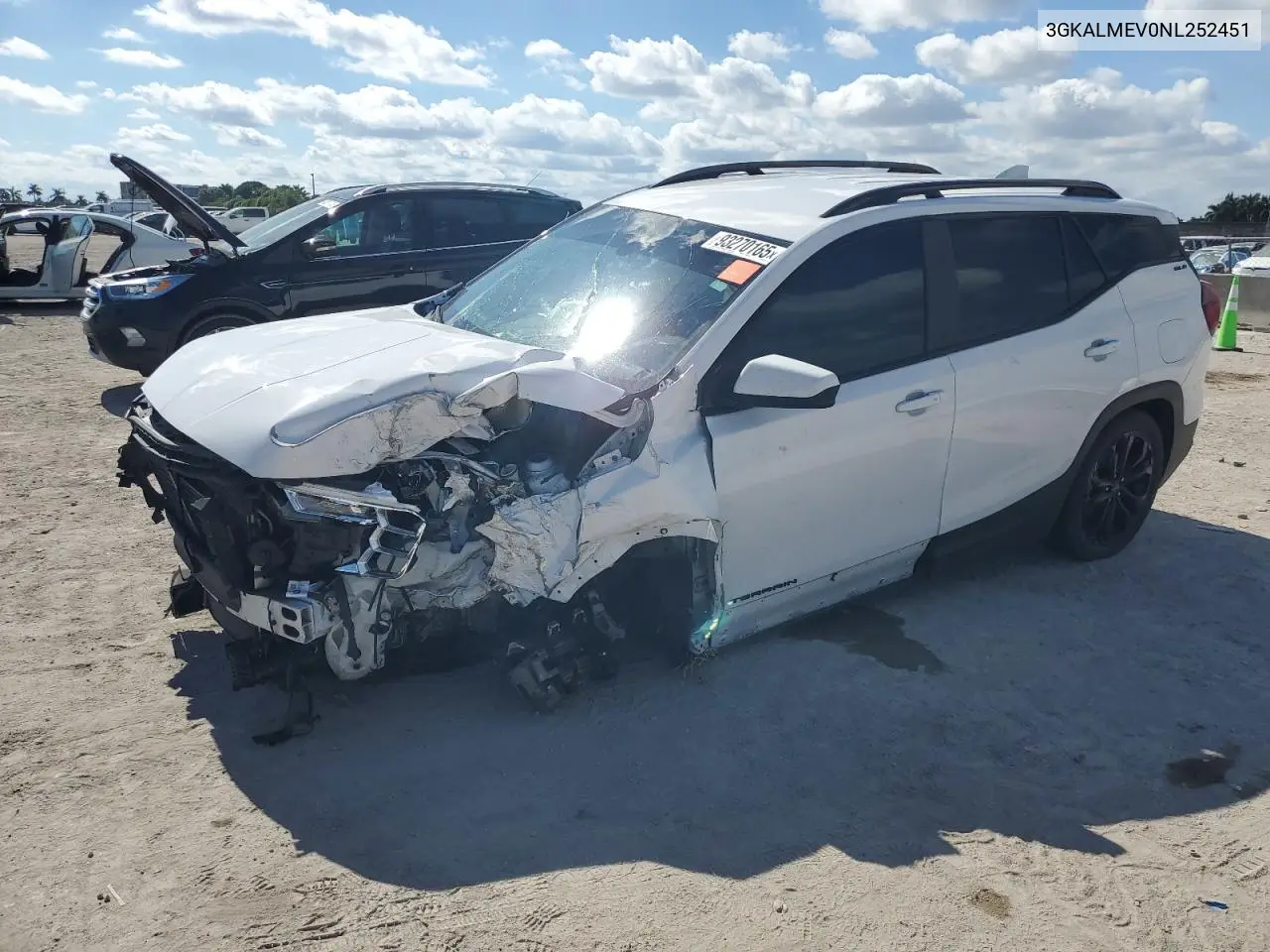 3GKALMEV0NL252451 2022 GMC Terrain Sle