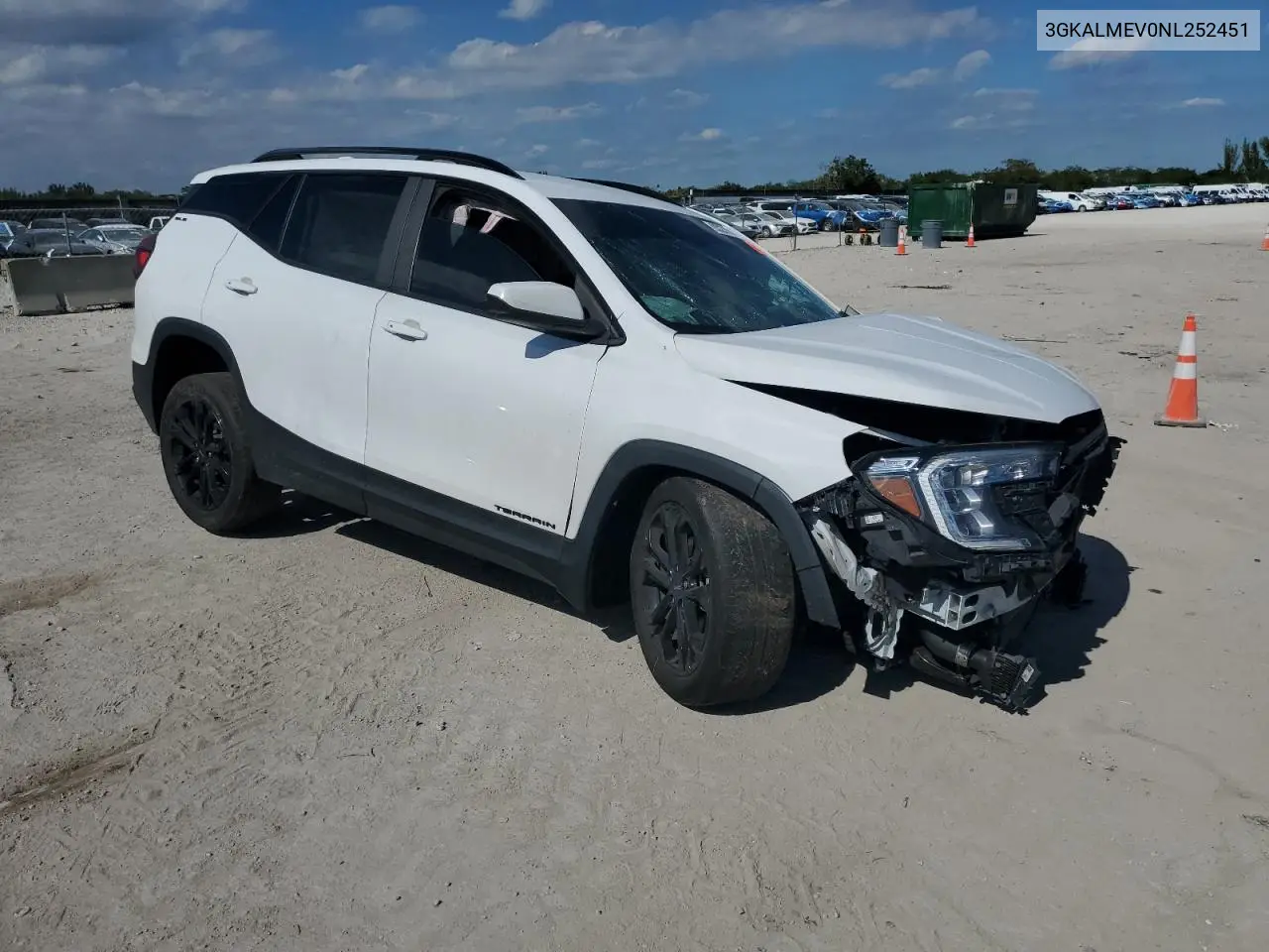 3GKALMEV0NL252451 2022 GMC Terrain Sle