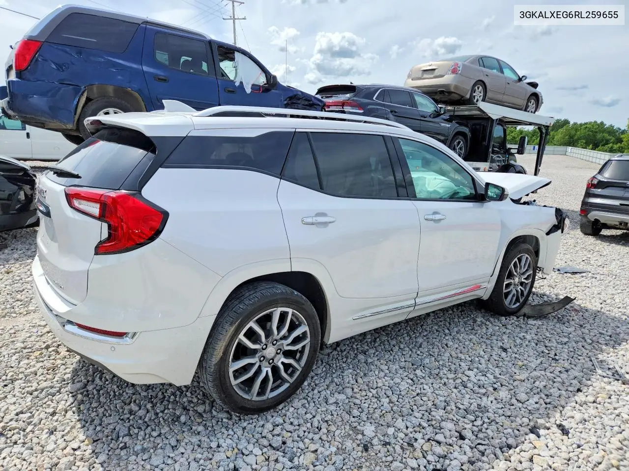 2024 GMC Terrain Denali VIN: 3GKALXEG6RL259655 Lot: 57319086