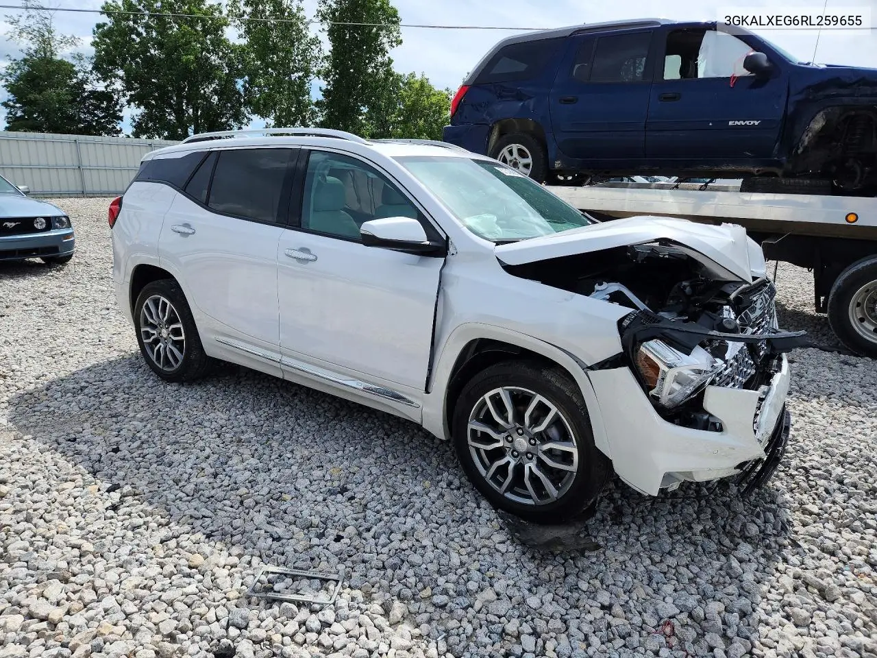 2024 GMC Terrain Denali VIN: 3GKALXEG6RL259655 Lot: 57319086