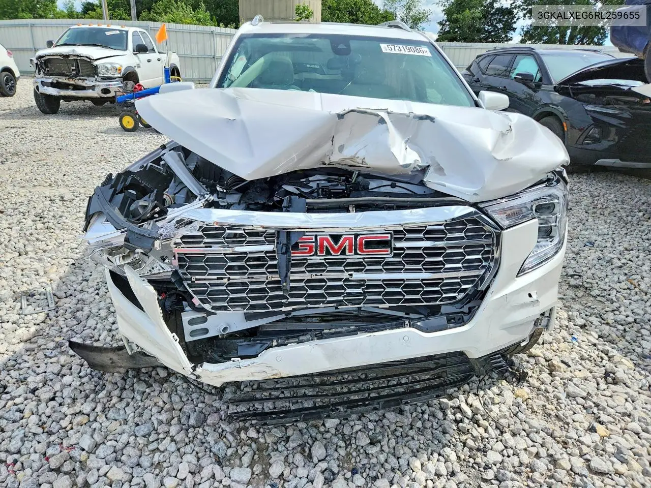 2024 GMC Terrain Denali VIN: 3GKALXEG6RL259655 Lot: 57319086