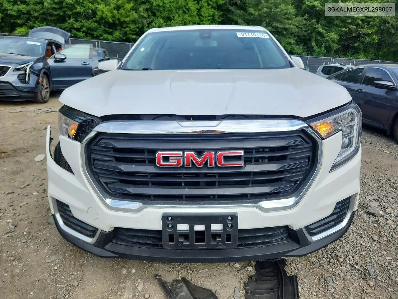 2024 GMC Terrain Sle VIN: 3GKALMEGXRL298067 Lot: 61710116