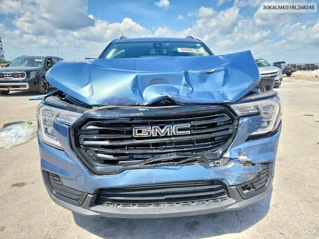 2024 GMC Terrain Sle VIN: 3GKALMEG1RL268245 Lot: 62086786
