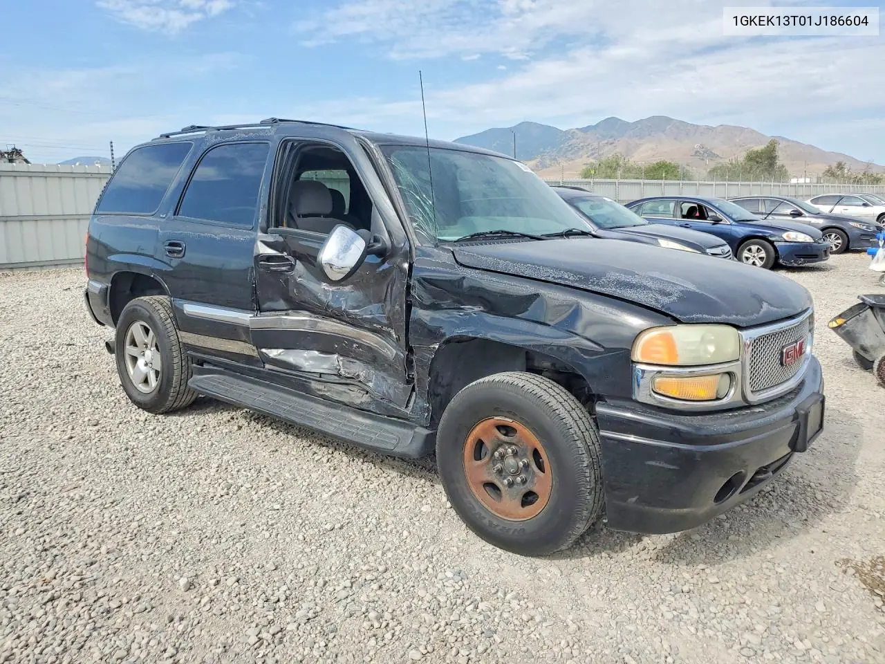 2001 GMC Yukon VIN: 1GKEK13T01J186604 Lot: 60467316
