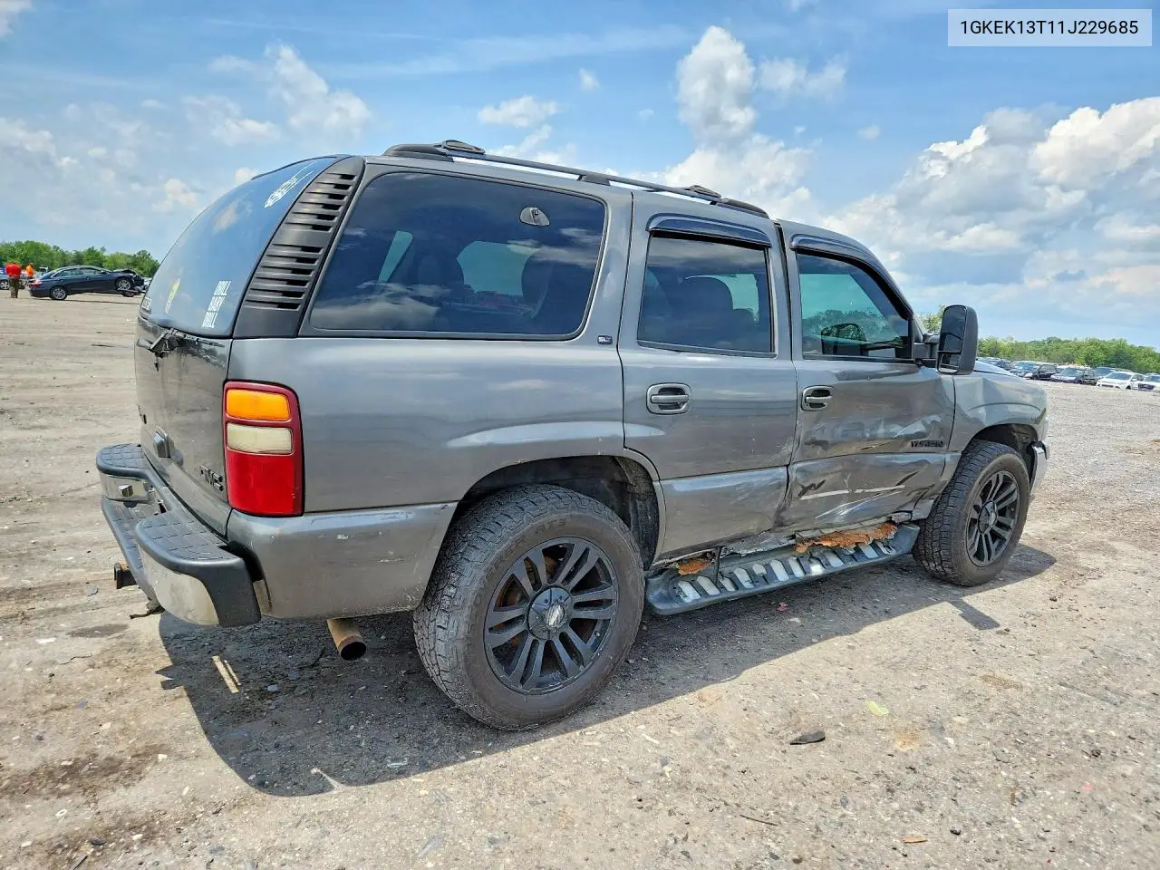 2001 GMC Yukon VIN: 1GKEK13T11J229685 Lot: 61902986