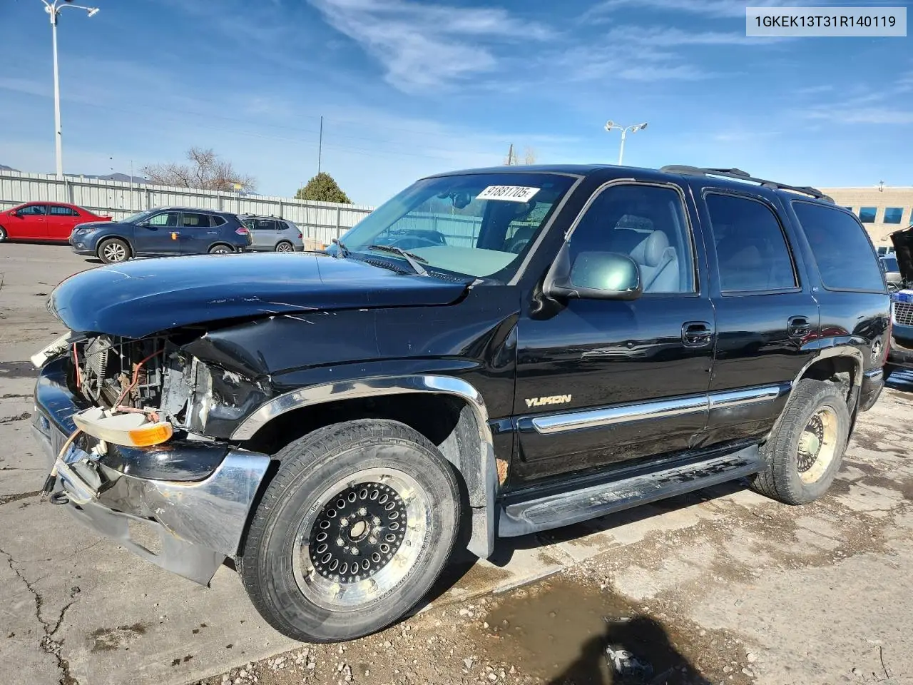 1GKEK13T31R140119 2001 GMC Yukon