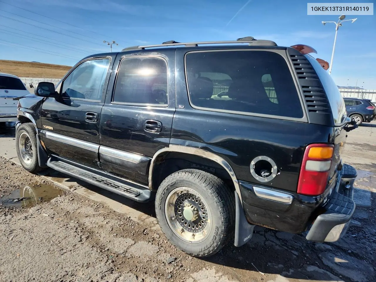 1GKEK13T31R140119 2001 GMC Yukon