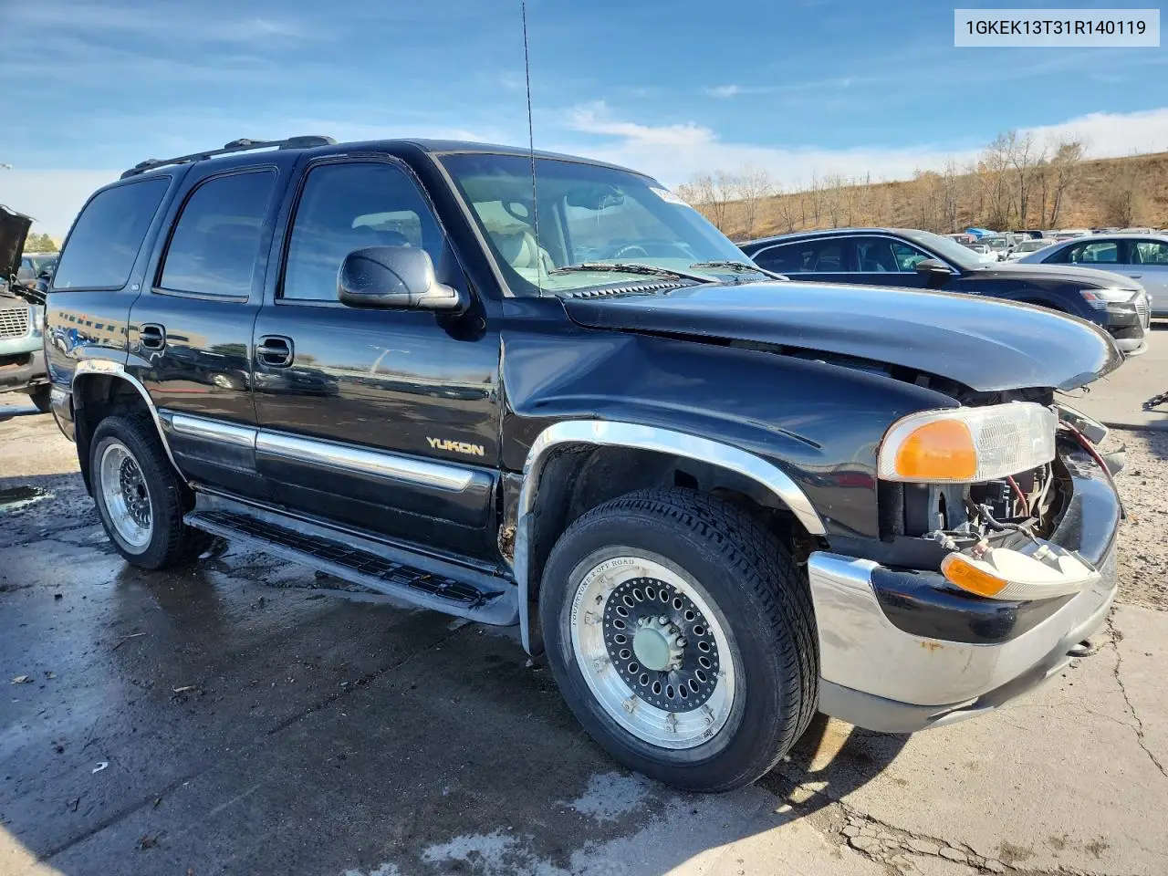 1GKEK13T31R140119 2001 GMC Yukon