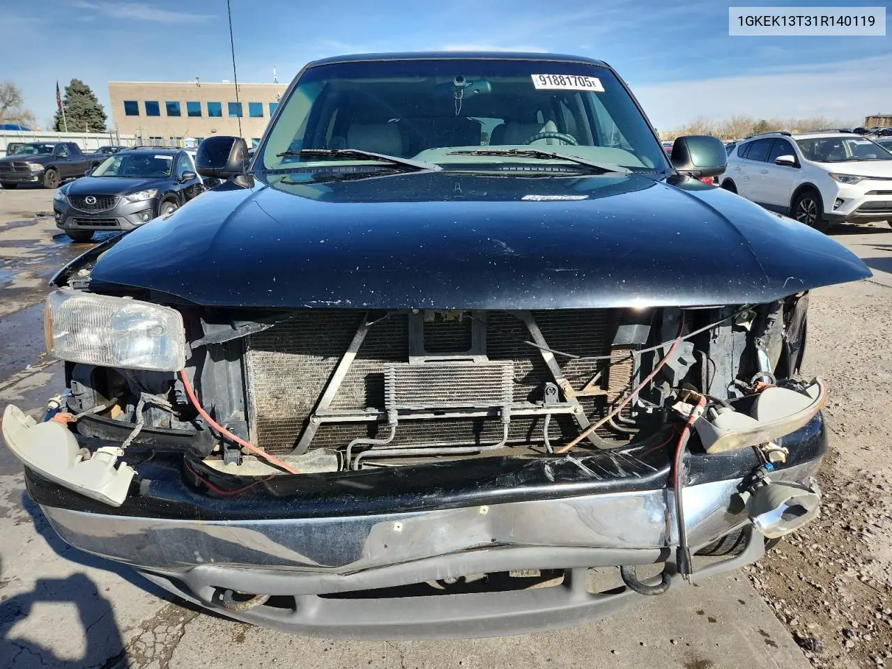 1GKEK13T31R140119 2001 GMC Yukon