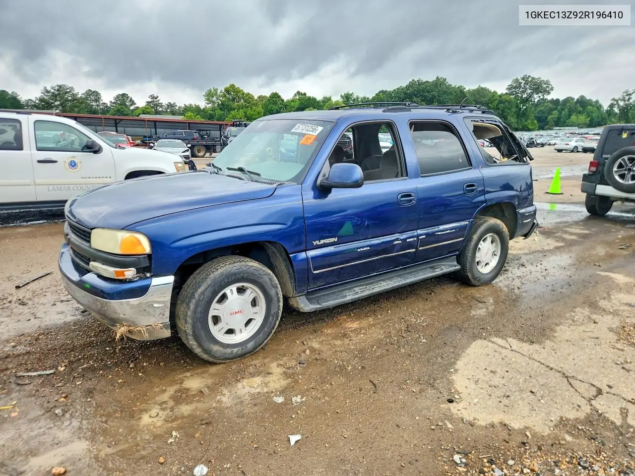 2002 GMC Yukon VIN: 1GKEC13Z92R196410 Lot: 57731256