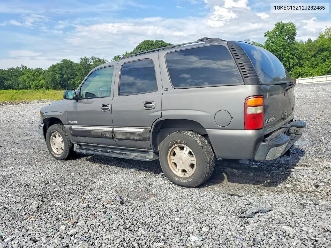 2002 GMC Yukon VIN: 1GKEC13Z12J282485 Lot: 61123976