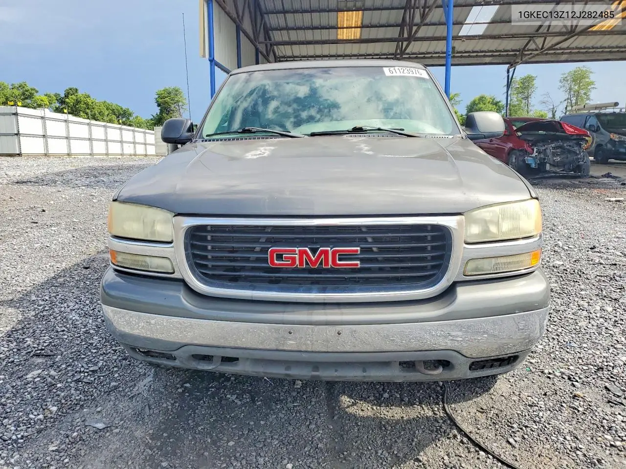 2002 GMC Yukon VIN: 1GKEC13Z12J282485 Lot: 61123976