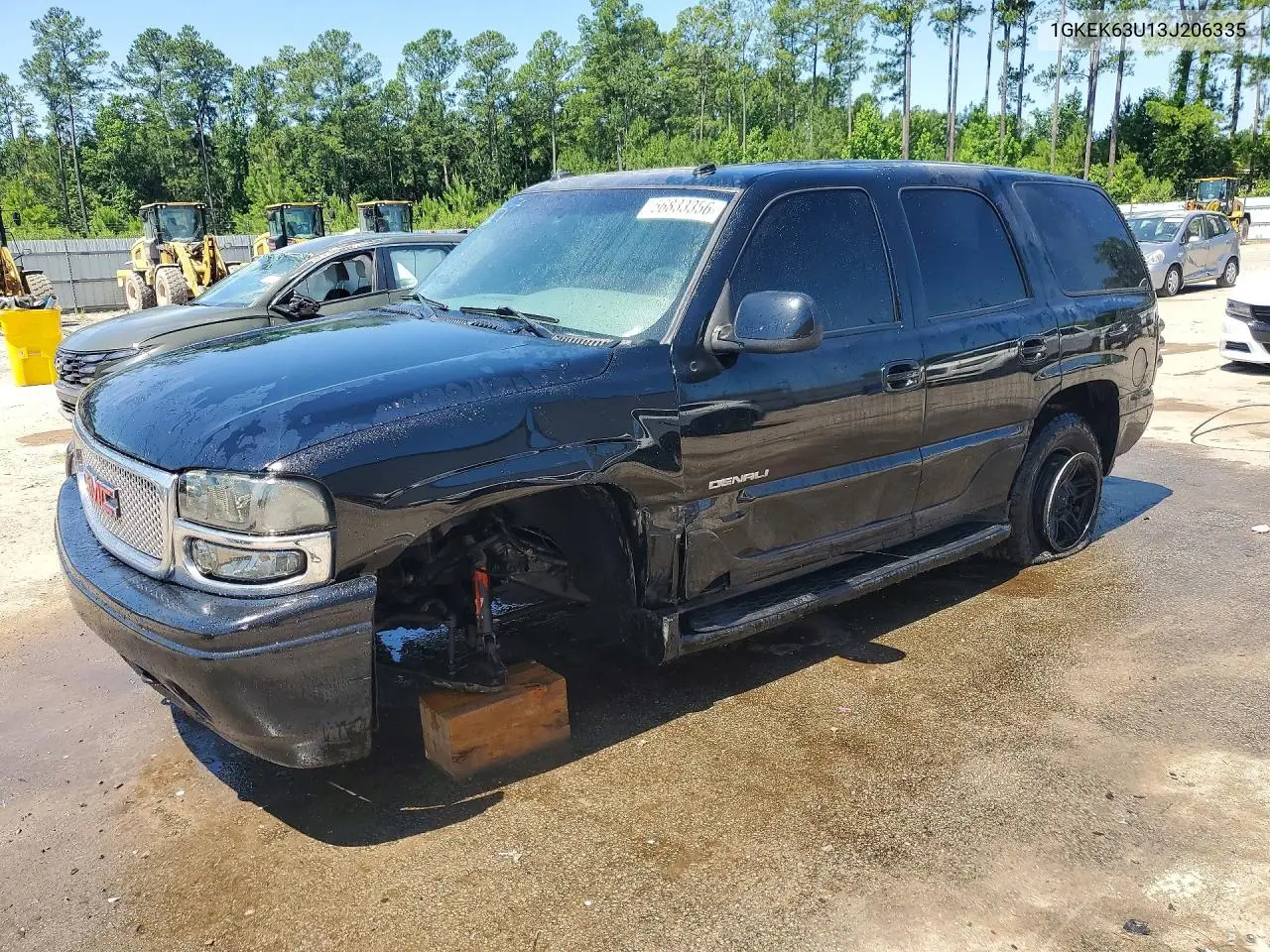 2003 GMC Yukon Denali VIN: 1GKEK63U13J206335 Lot: 56833356