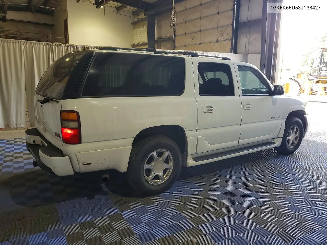 2003 GMC Yukon Xl Denali VIN: 1GKFK66U53J138427 Lot: 57577566