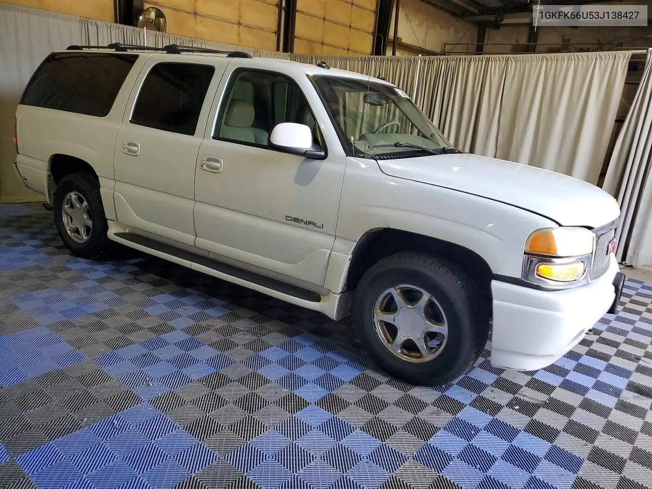 2003 GMC Yukon Xl Denali VIN: 1GKFK66U53J138427 Lot: 57577566