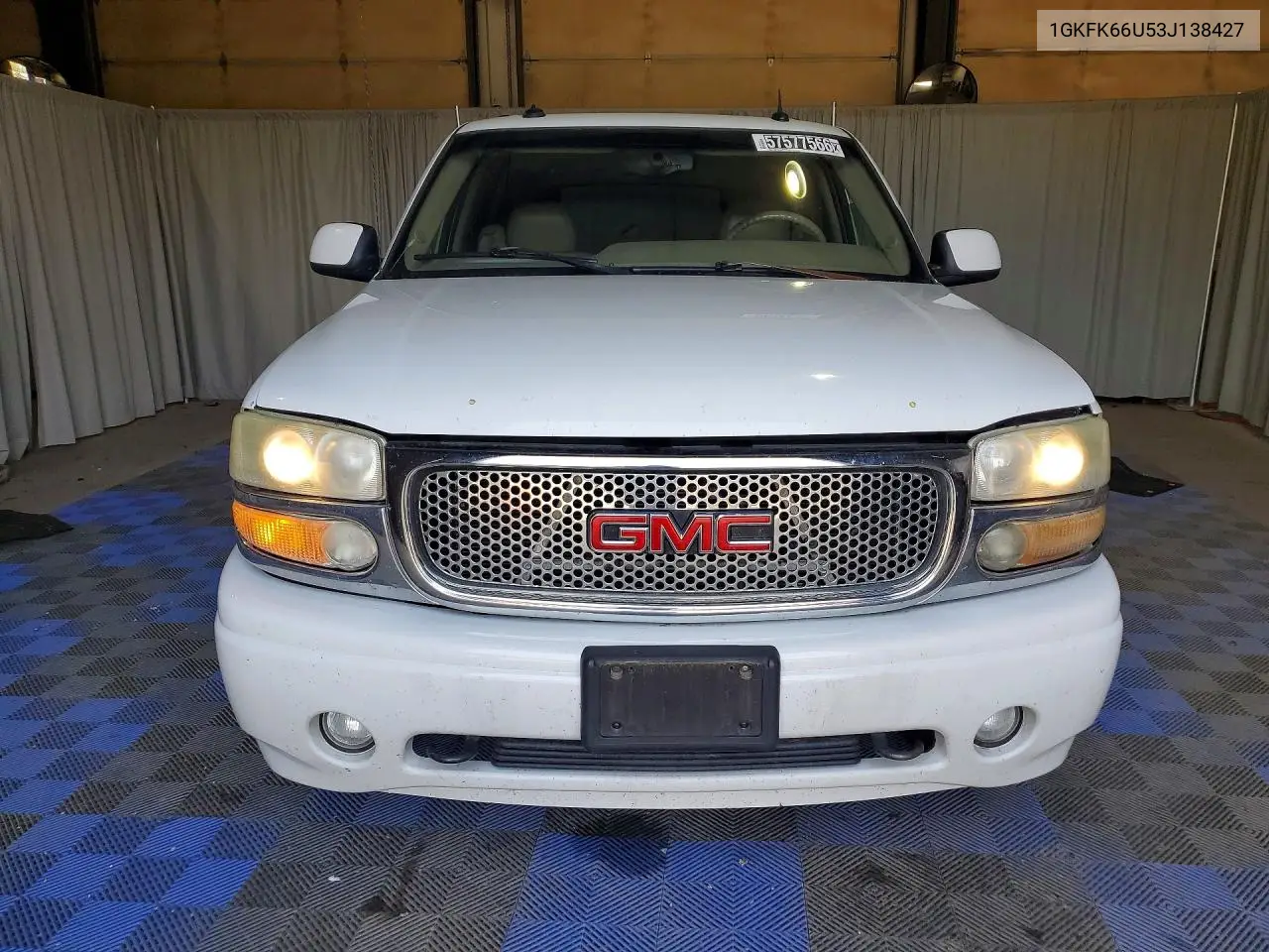 2003 GMC Yukon Xl Denali VIN: 1GKFK66U53J138427 Lot: 57577566