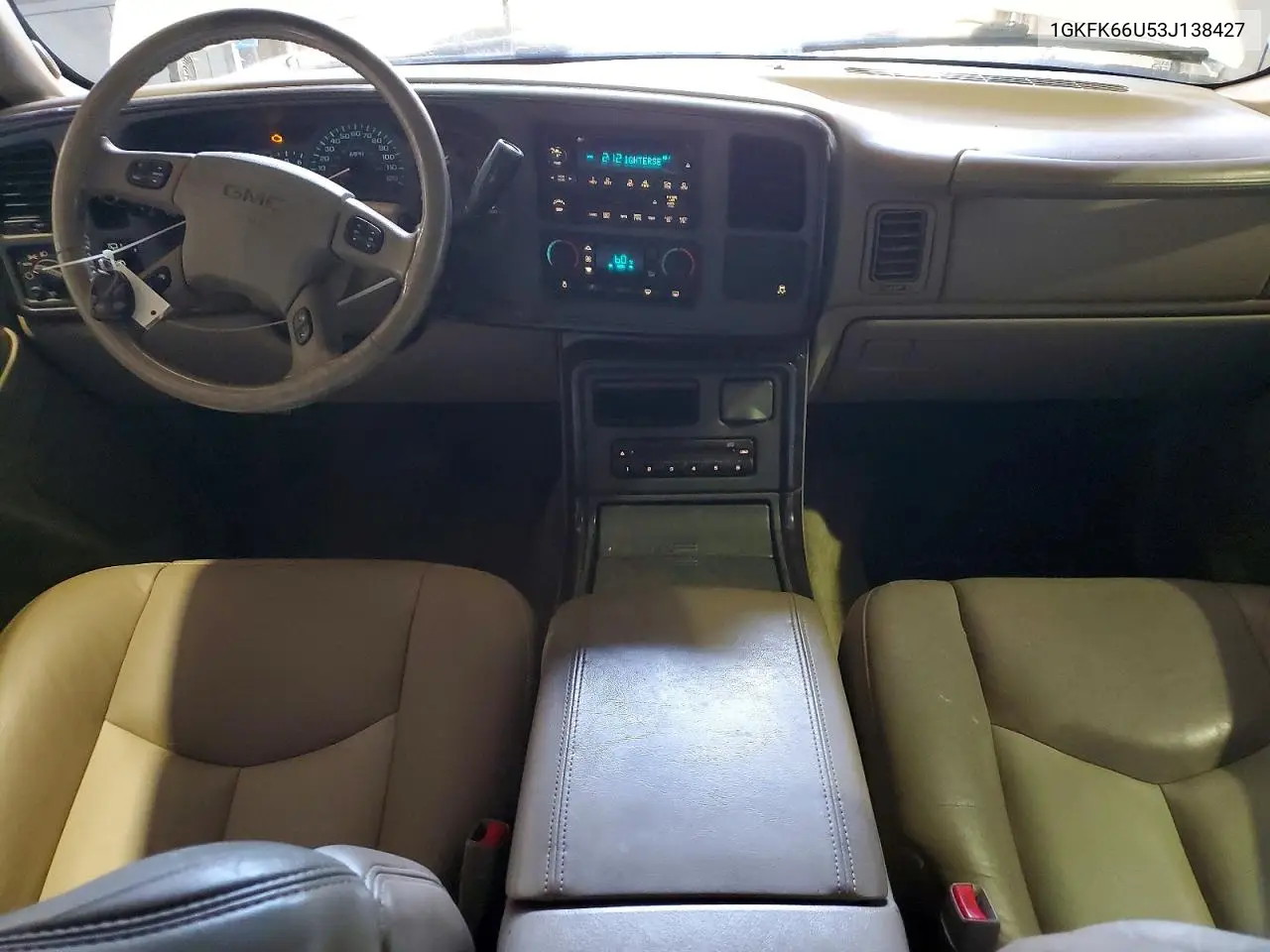 2003 GMC Yukon Xl Denali VIN: 1GKFK66U53J138427 Lot: 57577566