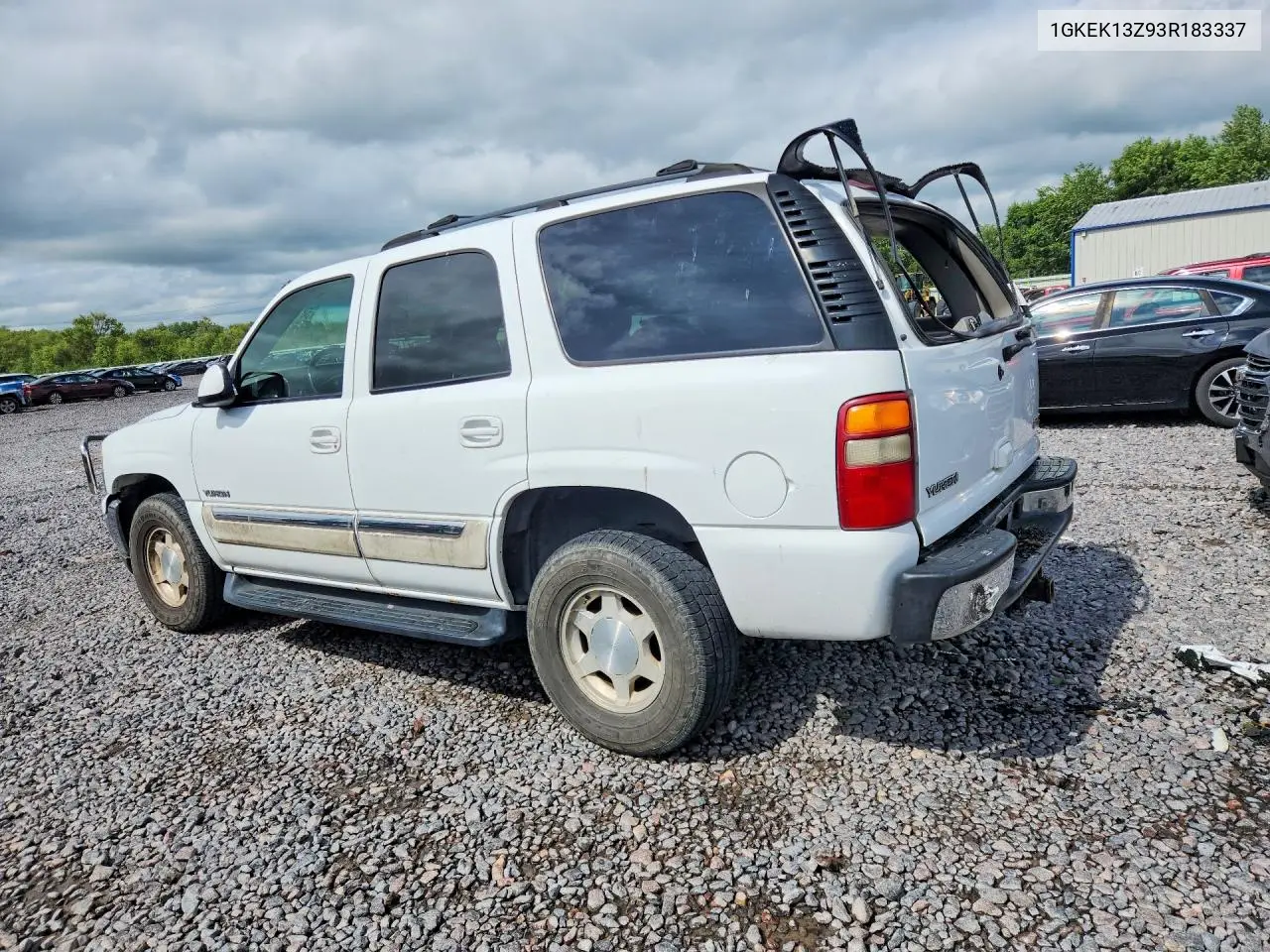 2003 GMC Yukon VIN: 1GKEK13Z93R183337 Lot: 58146936