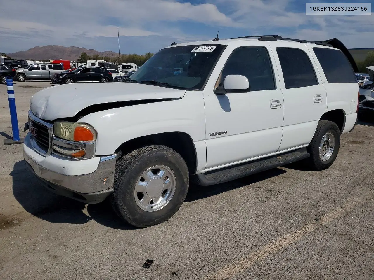 2003 GMC Yukon VIN: 1GKEK13Z83J224166 Lot: 61602526