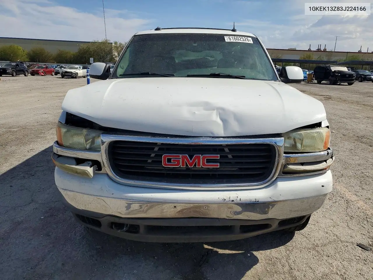 2003 GMC Yukon VIN: 1GKEK13Z83J224166 Lot: 61602526