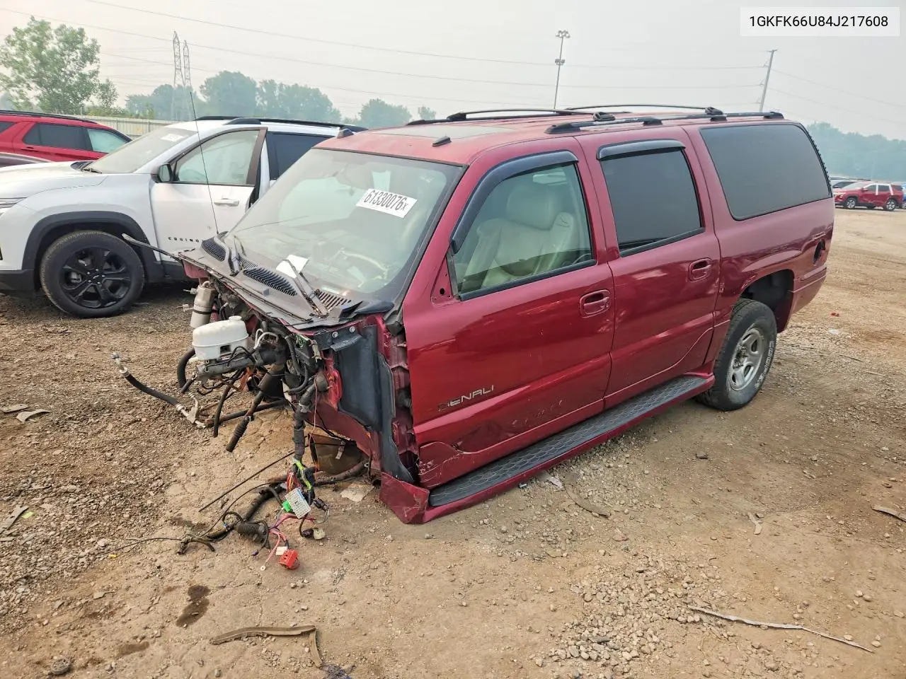 2004 GMC Yukon Xl Denali VIN: 1GKFK66U84J217608 Lot: 61330076