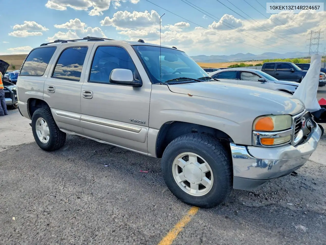 2004 GMC Yukon VIN: 1GKEK13Z14R224657 Lot: 61737846
