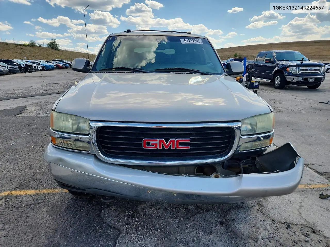 2004 GMC Yukon VIN: 1GKEK13Z14R224657 Lot: 61737846
