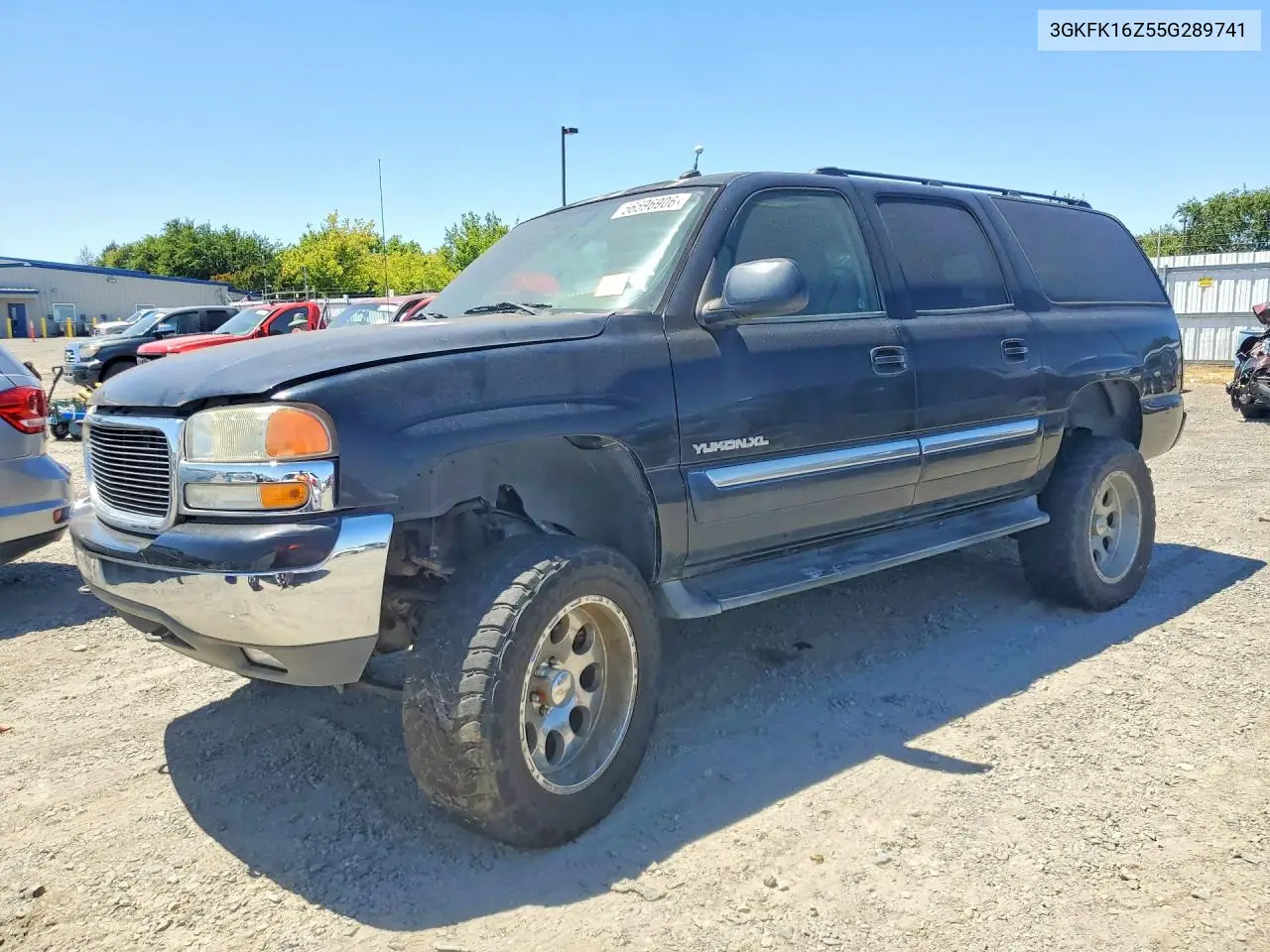2005 GMC Yukon Xl K1500 VIN: 3GKFK16Z55G289741 Lot: 56696906