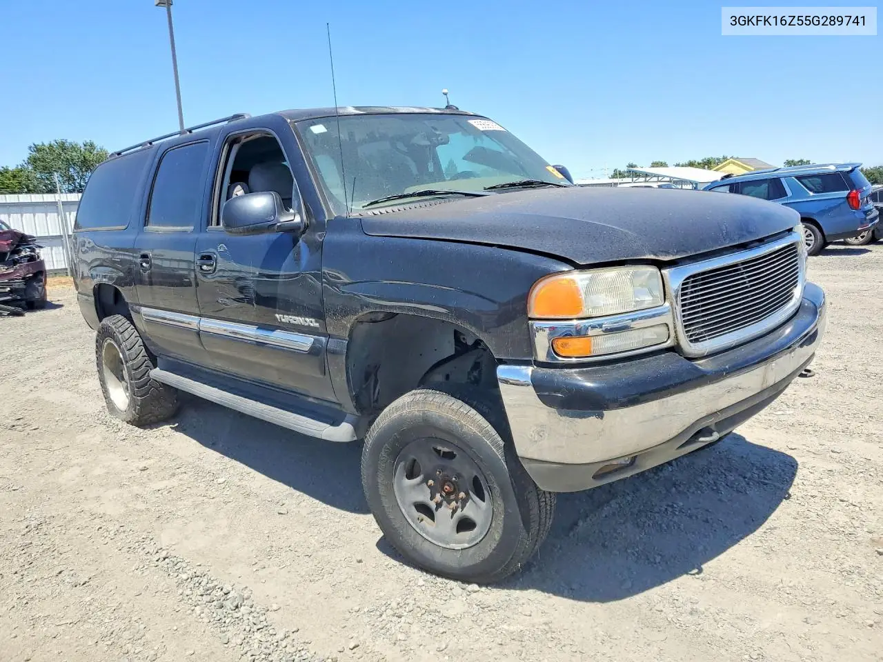 2005 GMC Yukon Xl K1500 VIN: 3GKFK16Z55G289741 Lot: 56696906