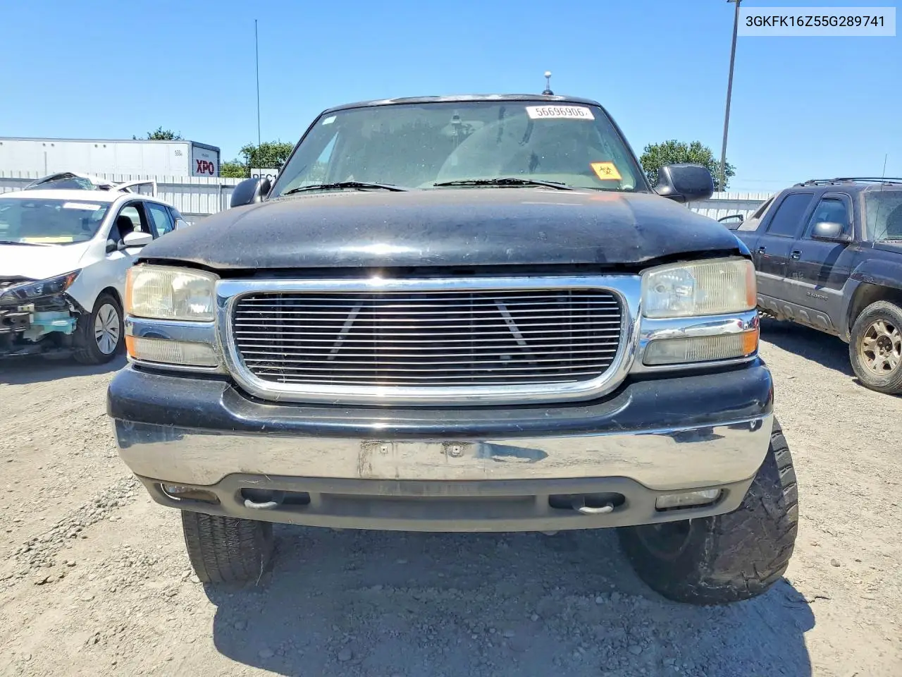 2005 GMC Yukon Xl K1500 VIN: 3GKFK16Z55G289741 Lot: 56696906