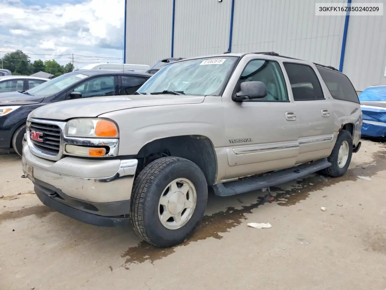 2005 GMC Yukon Xl K1500 VIN: 3GKFK16Z85G240209 Lot: 61062816