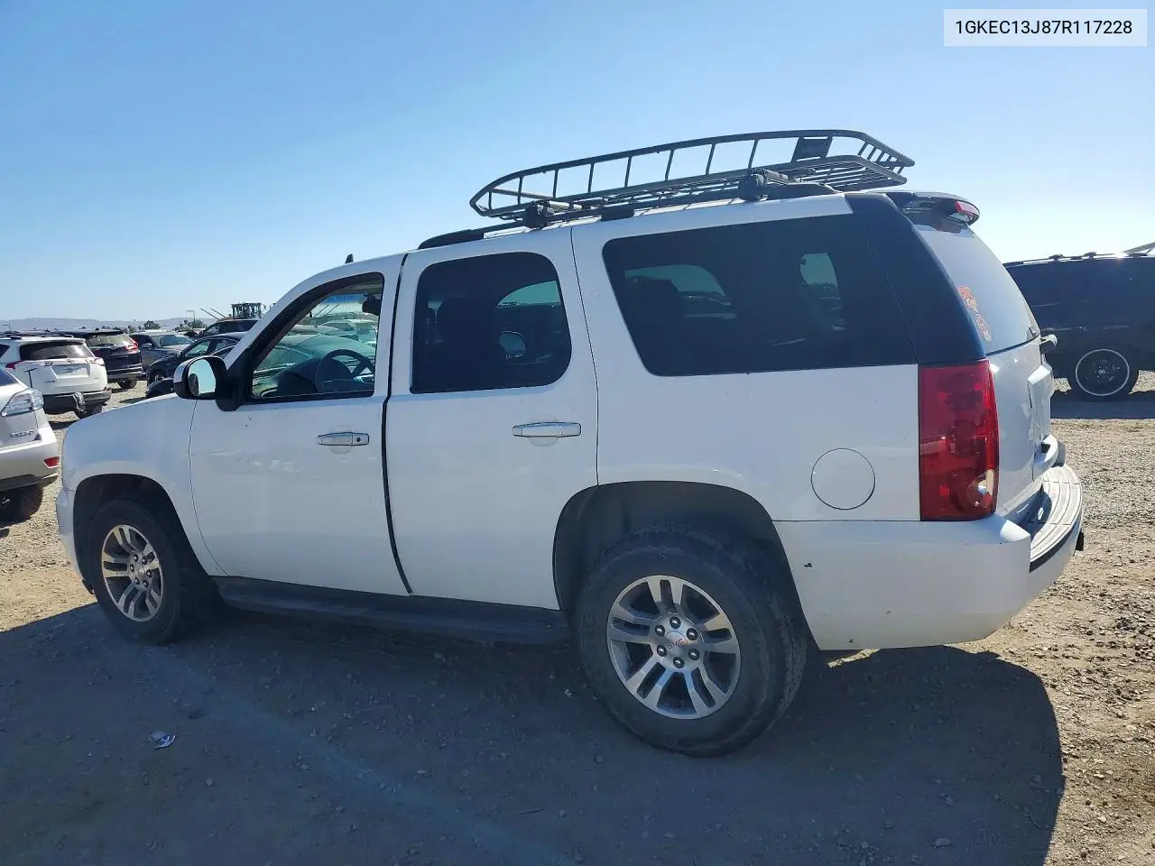 2007 GMC Yukon VIN: 1GKEC13J87R117228 Lot: 59229646