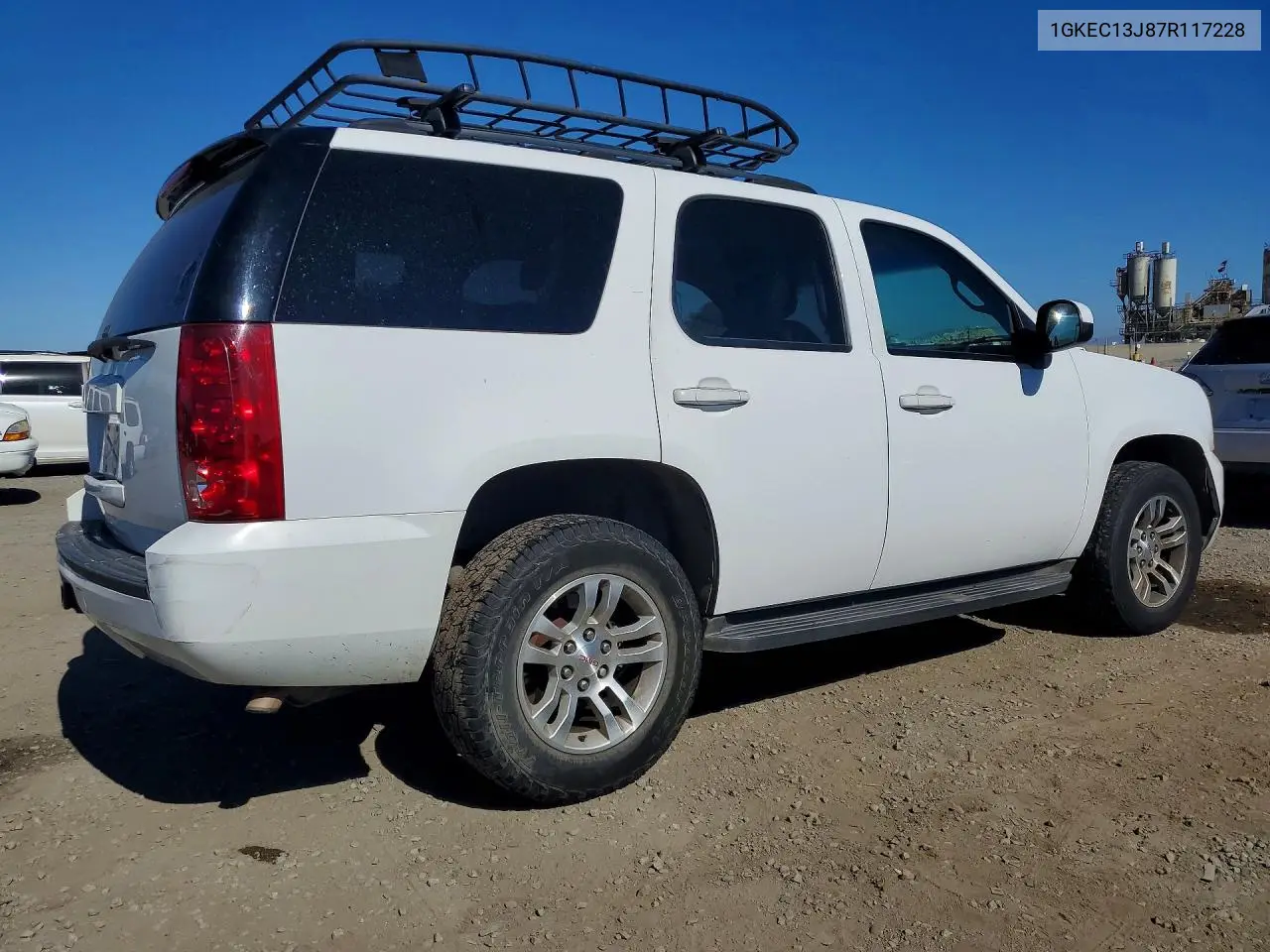 2007 GMC Yukon VIN: 1GKEC13J87R117228 Lot: 59229646