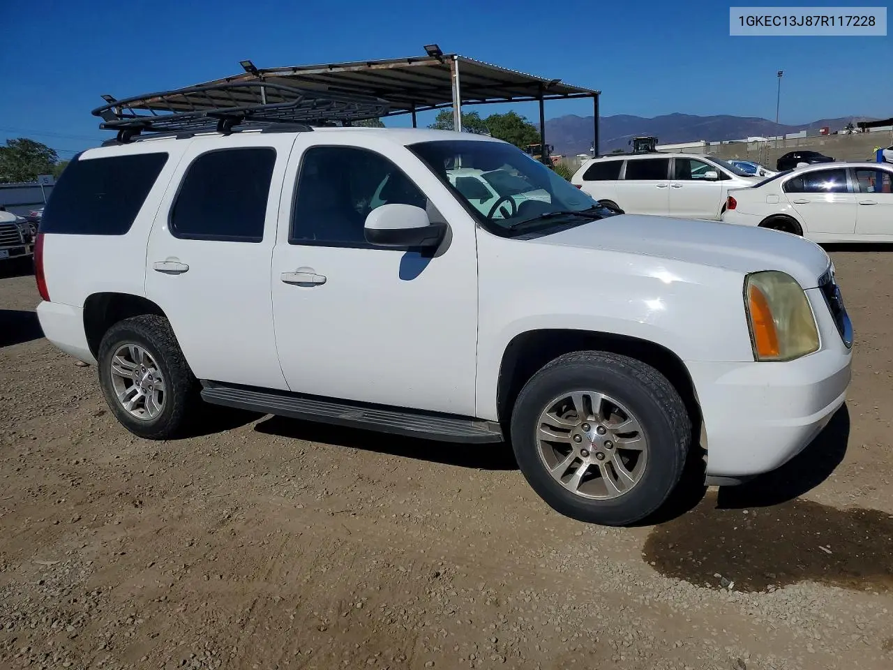2007 GMC Yukon VIN: 1GKEC13J87R117228 Lot: 59229646