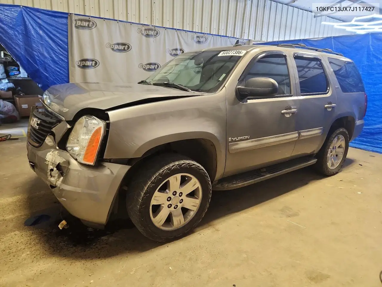 2007 GMC Yukon VIN: 1GKFC13JX7J117427 Lot: 60027386