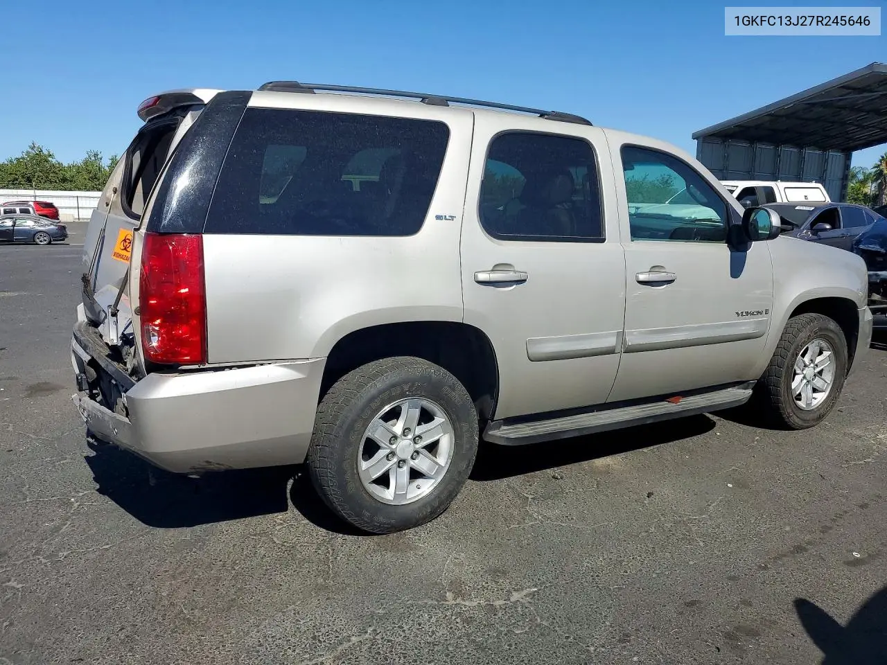 2007 GMC Yukon Denali VIN: 1GKFC13J27R245646 Lot: 60526226