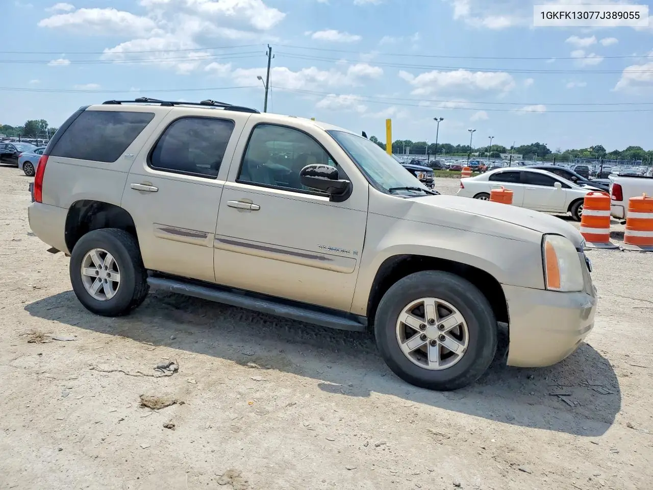 2007 GMC Yukon VIN: 1GKFK13077J389055 Lot: 60801226