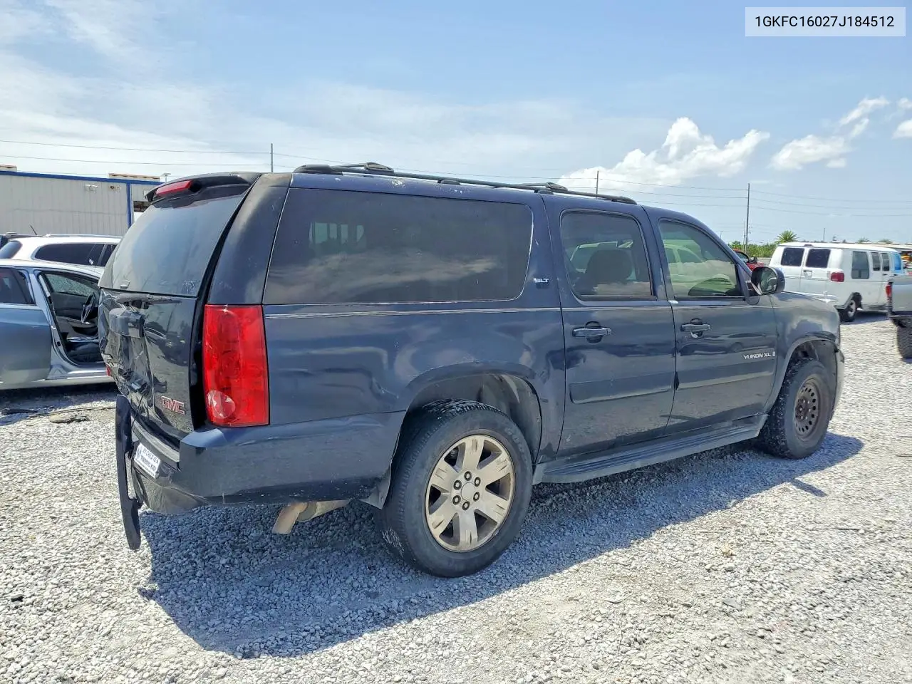 2007 GMC Yukon Xl C1500 VIN: 1GKFC16027J184512 Lot: 61060716