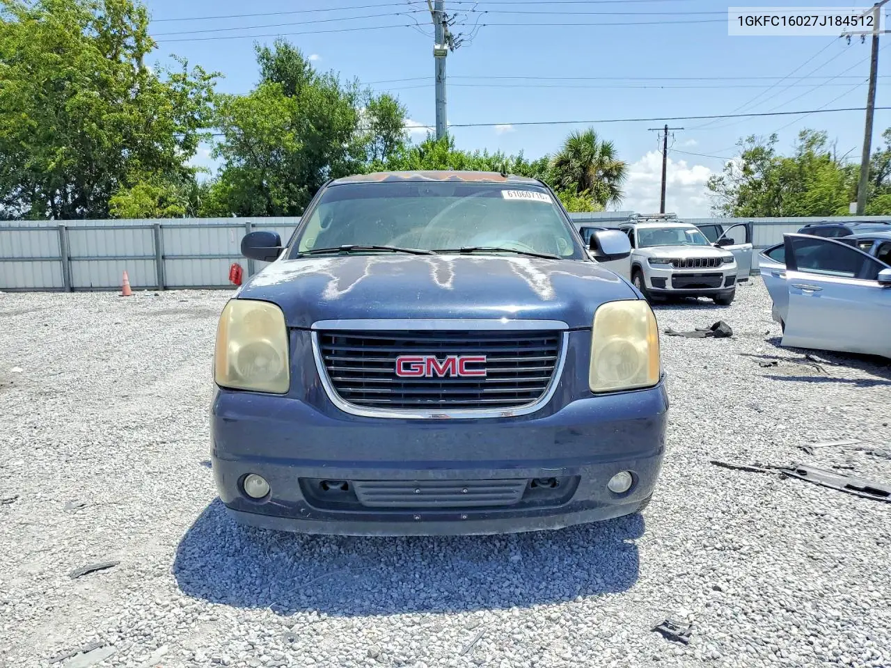 2007 GMC Yukon Xl C1500 VIN: 1GKFC16027J184512 Lot: 61060716