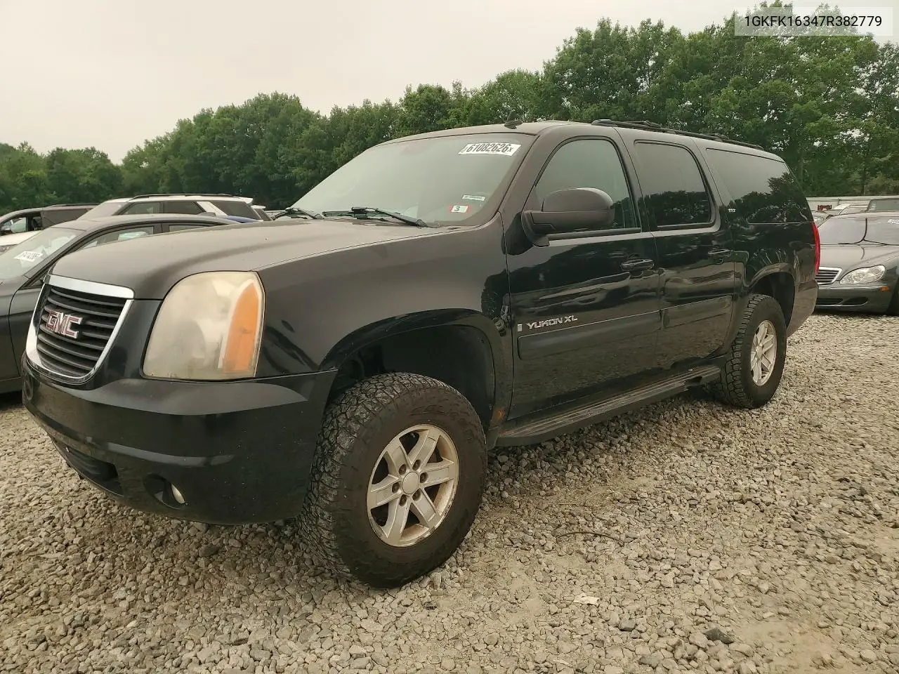 2007 GMC Yukon Xl K1500 VIN: 1GKFK16347R382779 Lot: 61082626