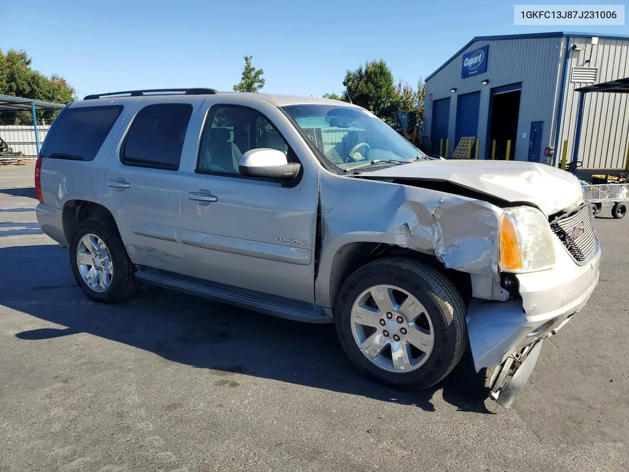 2007 GMC Yukon VIN: 1GKFC13J87J231006 Lot: 61143996